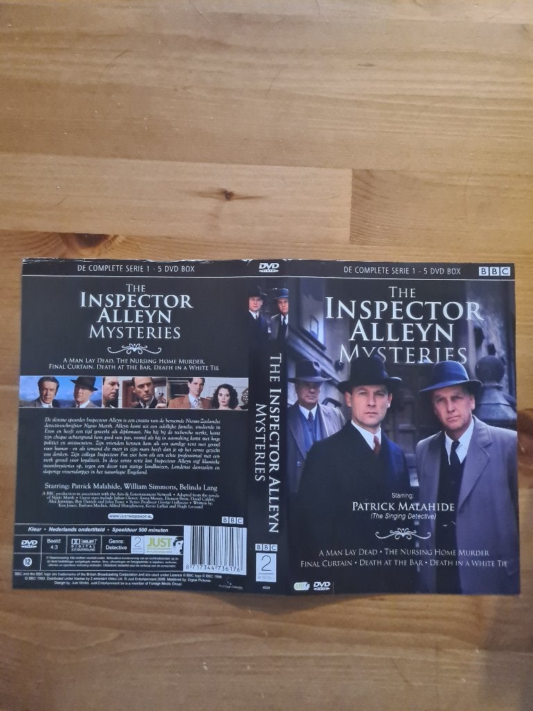 The Inspector Alleyn Mysteries Serie 1 - DVD Boxset, Vanaf 12 jaar, Ophalen of Verzenden, Zo goed als nieuw, Detective en Krimi