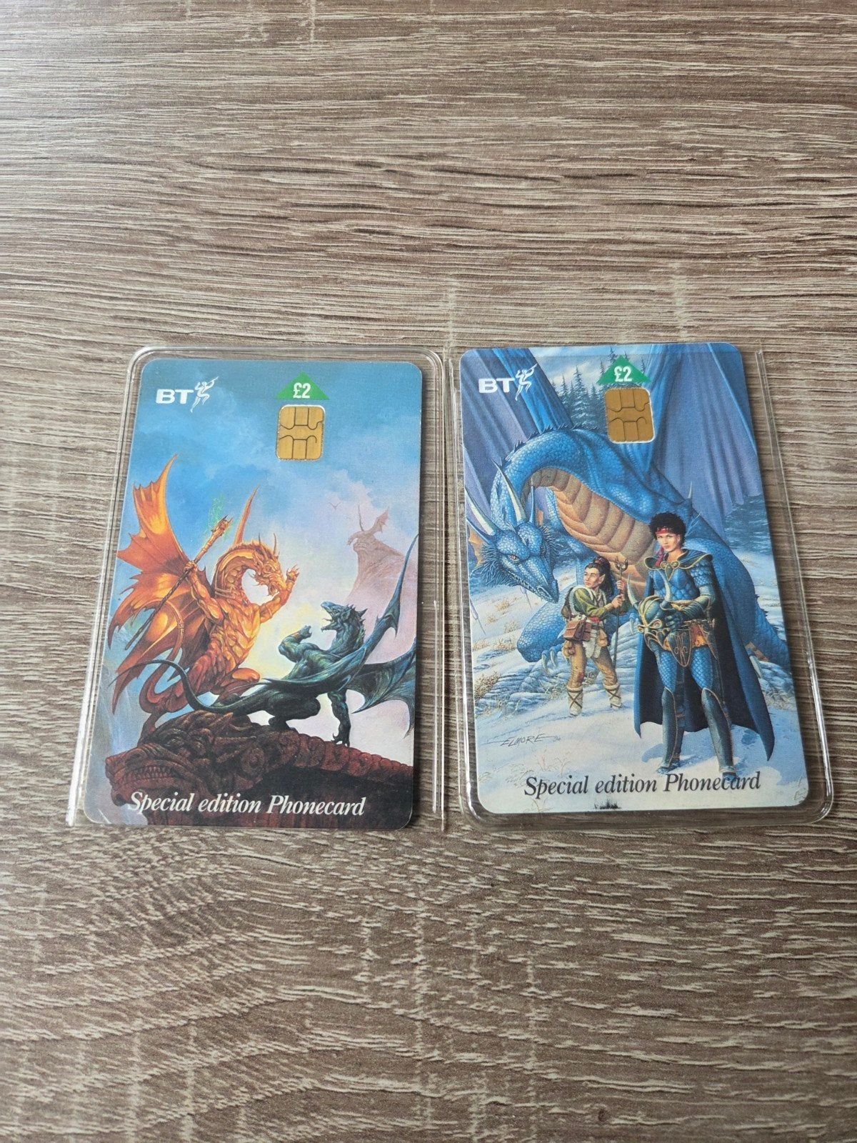 BT special edition Phonecard 2x, Ophalen of Verzenden