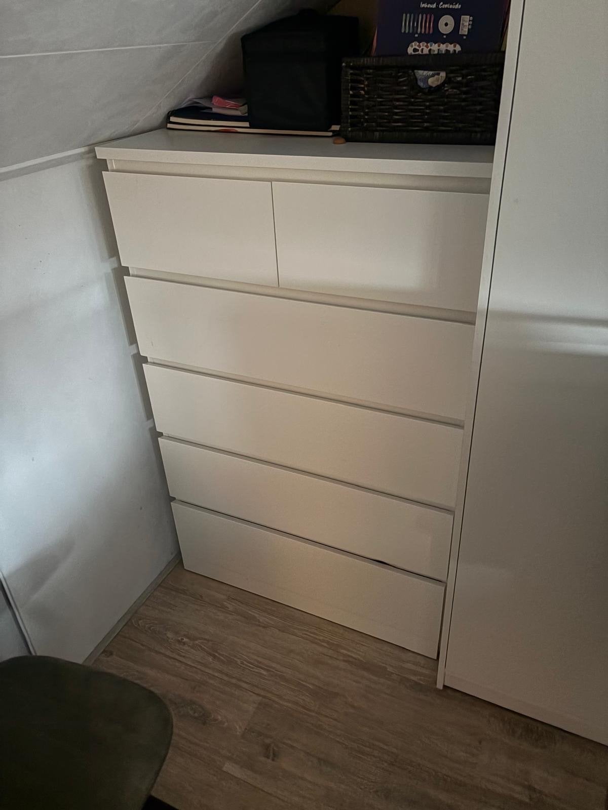 Zo goed als nieuwe ladekast - 80x49x123 cm, 5 laden of meer, 100 tot 150 cm, Zo goed als nieuw, 25 tot 50 cm