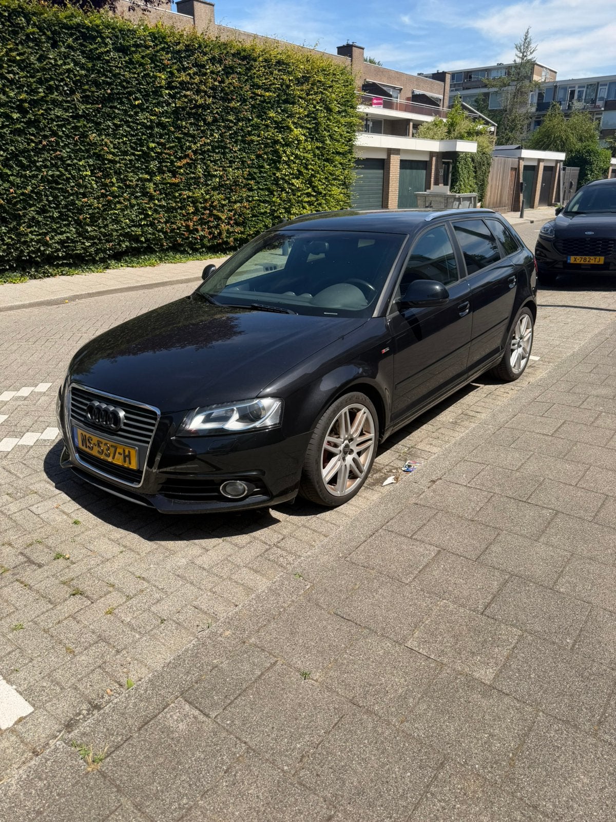 Audi A3 1.4 TFSI Sportback S- Edition 3x Sline, 125 pk, Zwart, 4 cilinders, Zwart