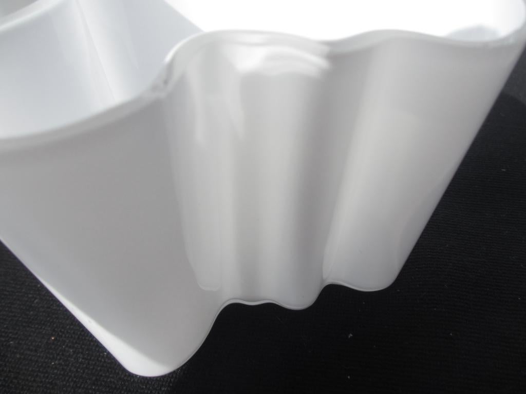Iittala Alvar Aalto vaas 95mm opaalwit/linnen, Ophalen of Verzenden
