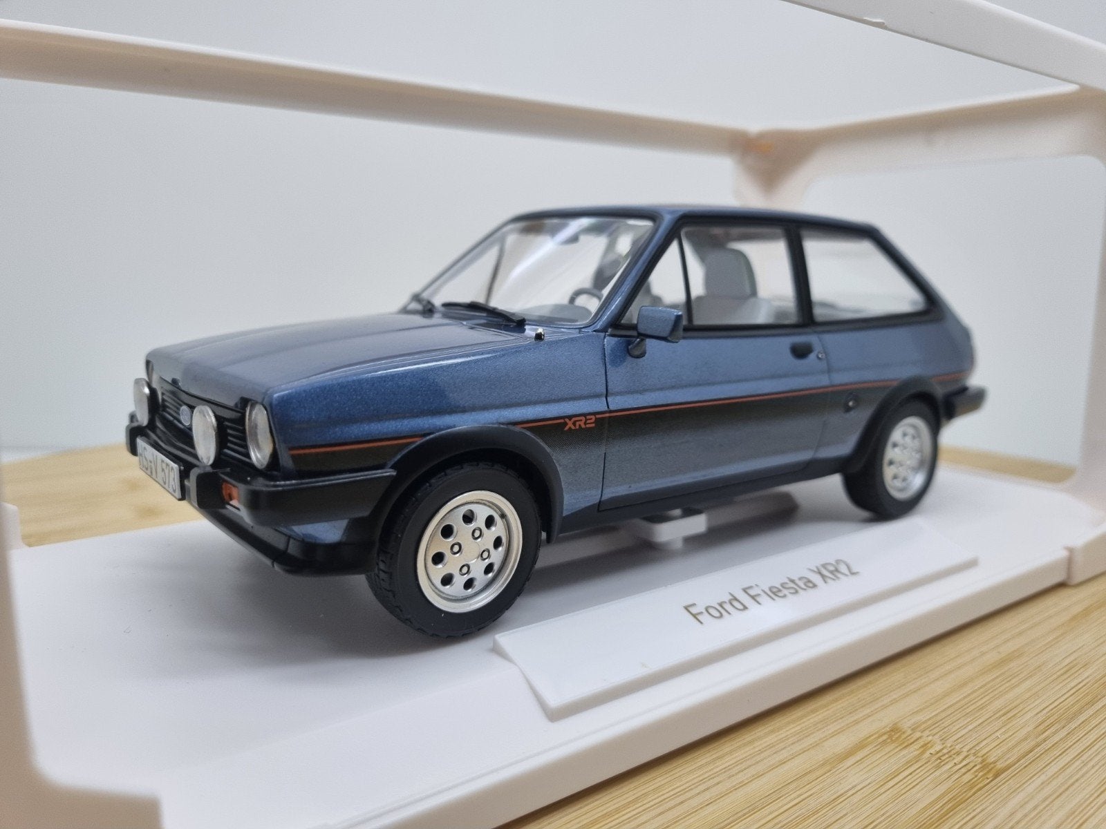 Norev Ford Fiesta XR2 Blauw Metallic 1:18 Nieuw!, Auto, Verzenden, R, Nieuw