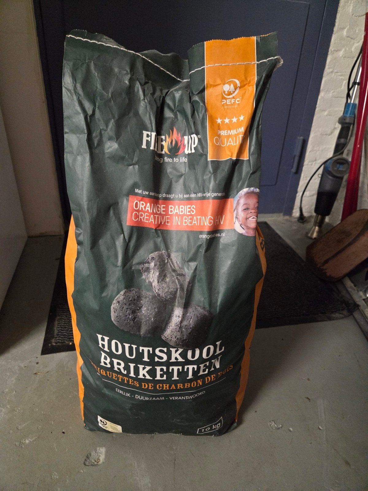 Houtskool briketten, Ophalen, Nieuw, Fire Up