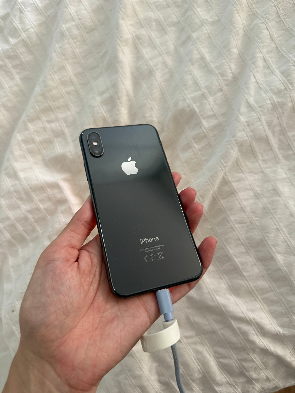 iPhone XS 256GB Spacegrijs - Batterij 82% - Scherm defect, Telecommunicatie, Mobiele telefoons | Apple iPhone, Gebruikt, IPhone XS