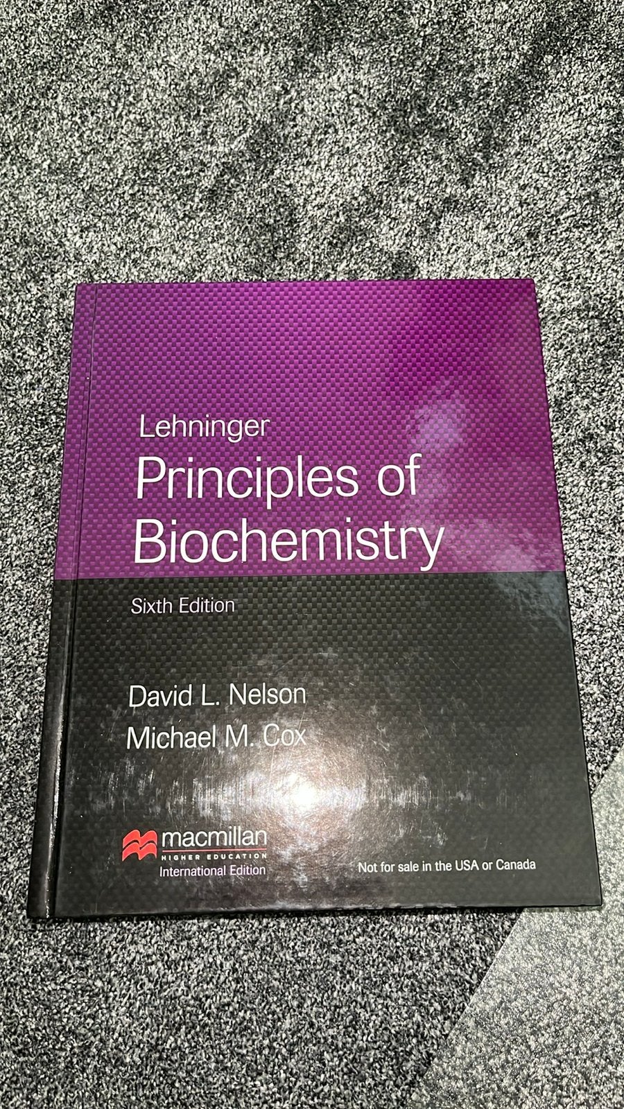 Lehninger Principles of Biochemistry - Zesde Editie, Boeken, Ophalen, Beta, Zo goed als nieuw, HBO