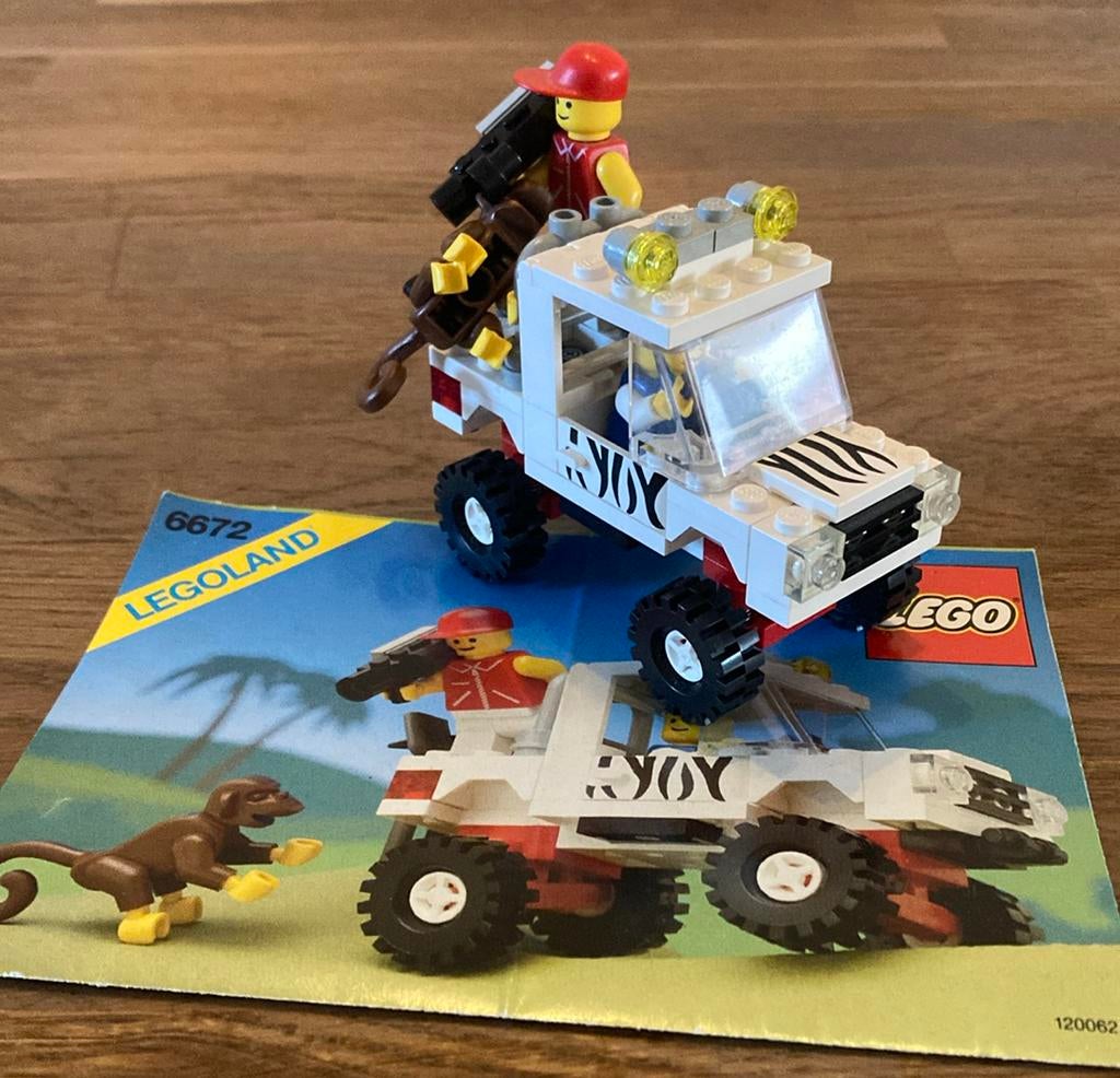 Legoland 6672, Gebruikt, Lego, Ophalen of Verzenden, Compleet