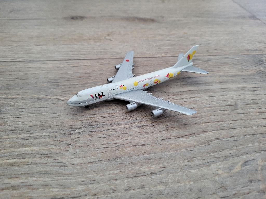 Boeing 747 vliegtuigmodel Japan Airlines Schabak, Ophalen of Verzenden, Gebruikt