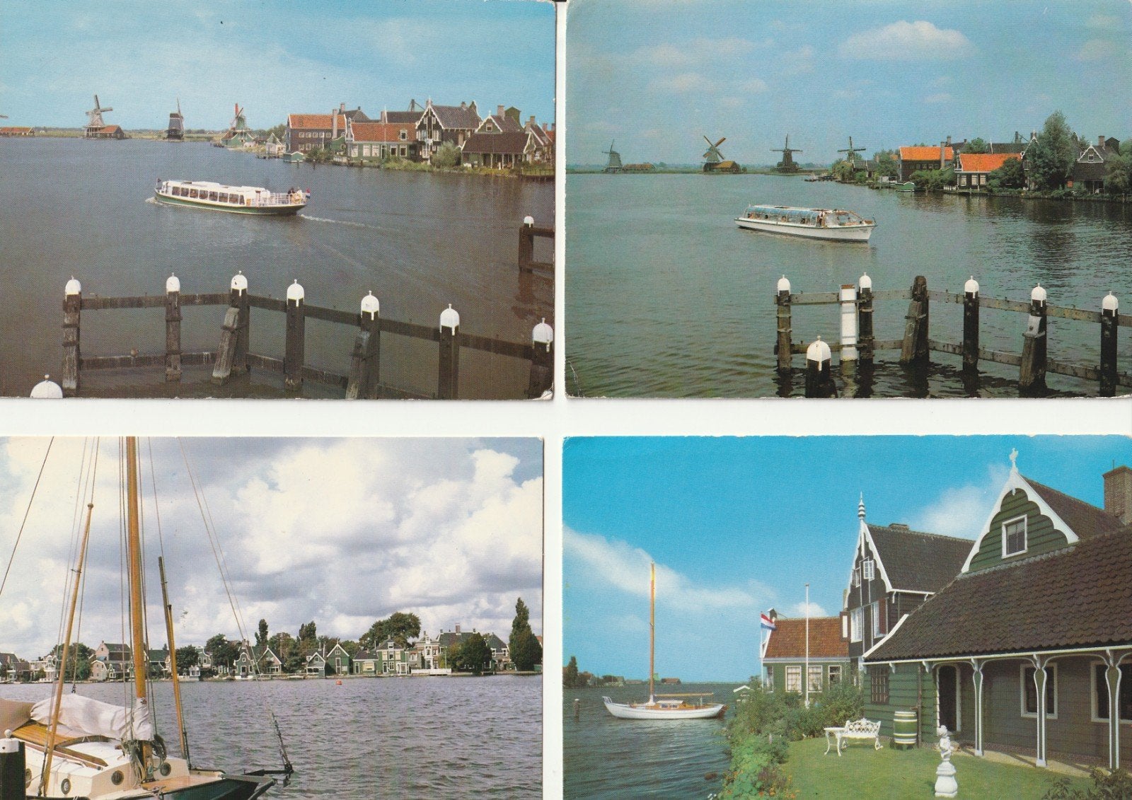 ZAANDAM ZAANSE SCHANS RONDVAARTBEDRIJF WOLTHEUS ZAANDIJK, Ophalen of Verzenden, 1960 tot 1980, Ongelopen, Noord-Holland