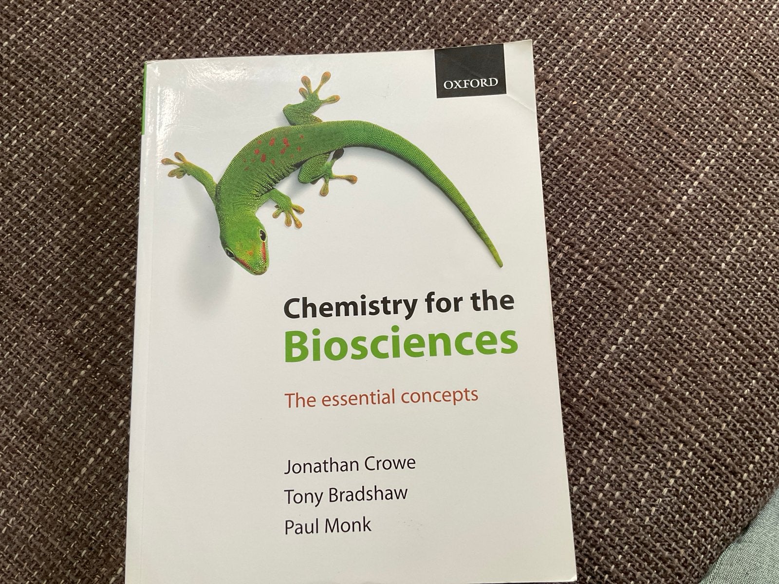 Chemistry for the Biosciences - Als nieuw, Boeken, Studieboeken en Cursussen, Ophalen of Verzenden, Beta, Zo goed als nieuw, HBO