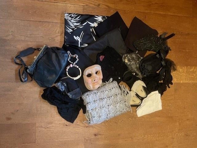 Complete outfit Sarah of boerenbruiloft, Ophalen of Verzenden, Gebruikt, Feestartikel, Abraham of Sarah