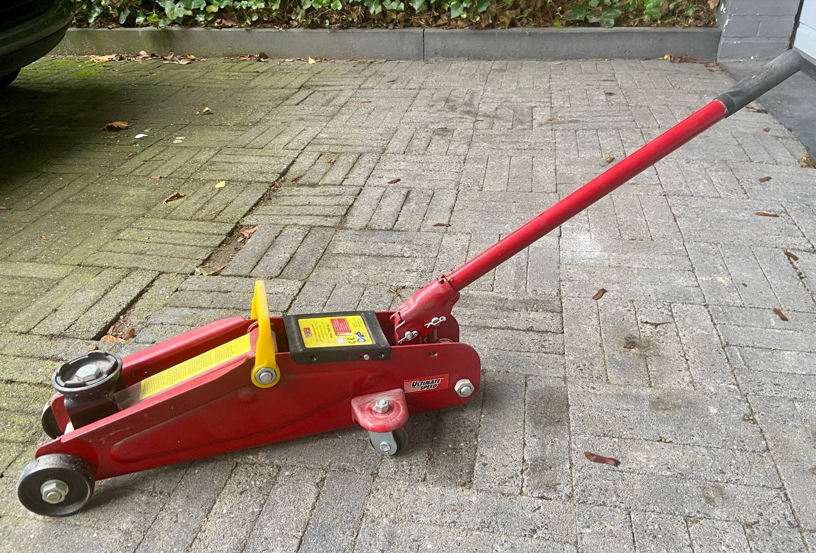 Hydraulische Autokrik Ultimate Speed 2000 kg, Ophalen, Gebruikt, Hydraulisch, Garagekrik