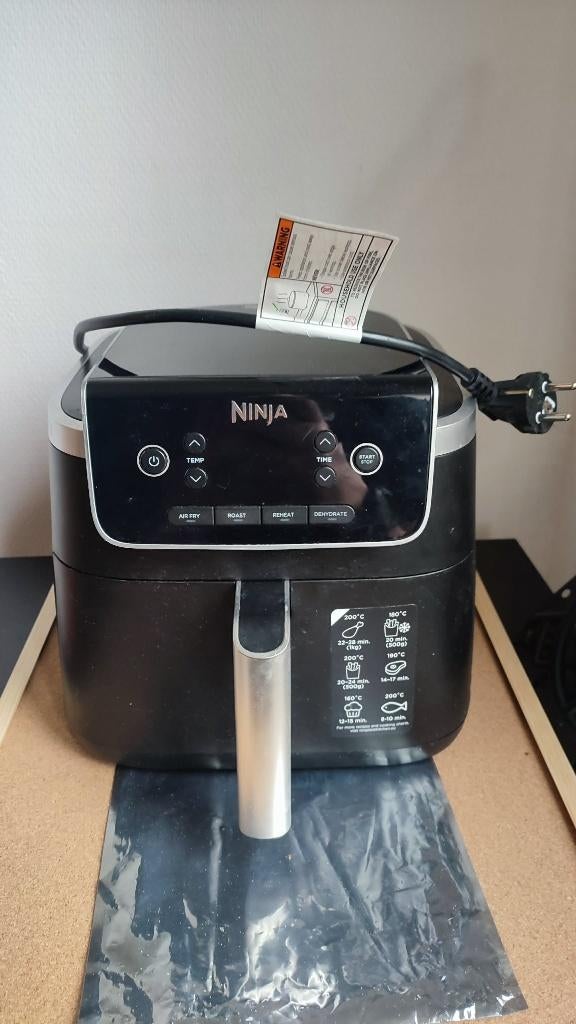NINJA Pro AF140EU Heteluchtfriteuse | Goed Konditie, Witgoed en Apparatuur, Airfryers, Ophalen of Verzenden, Gebruikt, Airfryer