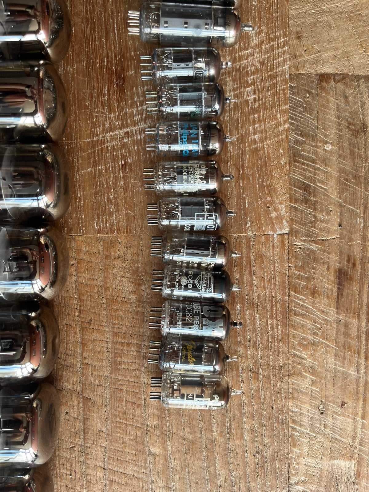 Diverse buizen van Philips, Tung-sol, RCA, Sovtek, etc., Ophalen of Verzenden, Gebruikt