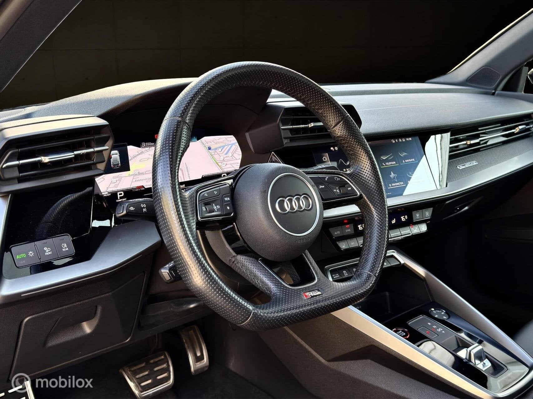 Audi RS 3 2.5 TFSI RS3 quattro 400pk |Pano |B&O |ACC |Leder, Automaat, Gebruikt, RS3, Automatische klimaatregeling