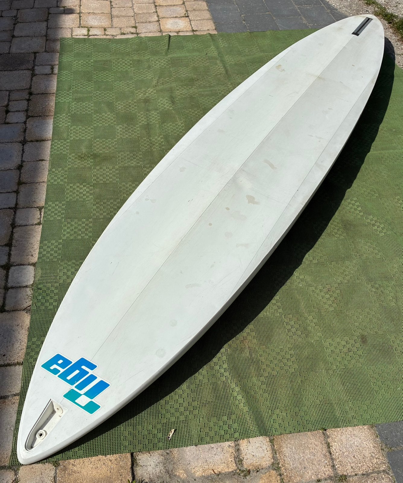 Oldschool Tiga Slalom en Ten Cate Swifty,sails en toebehoren, Ophalen, Gebruikt, Complete set