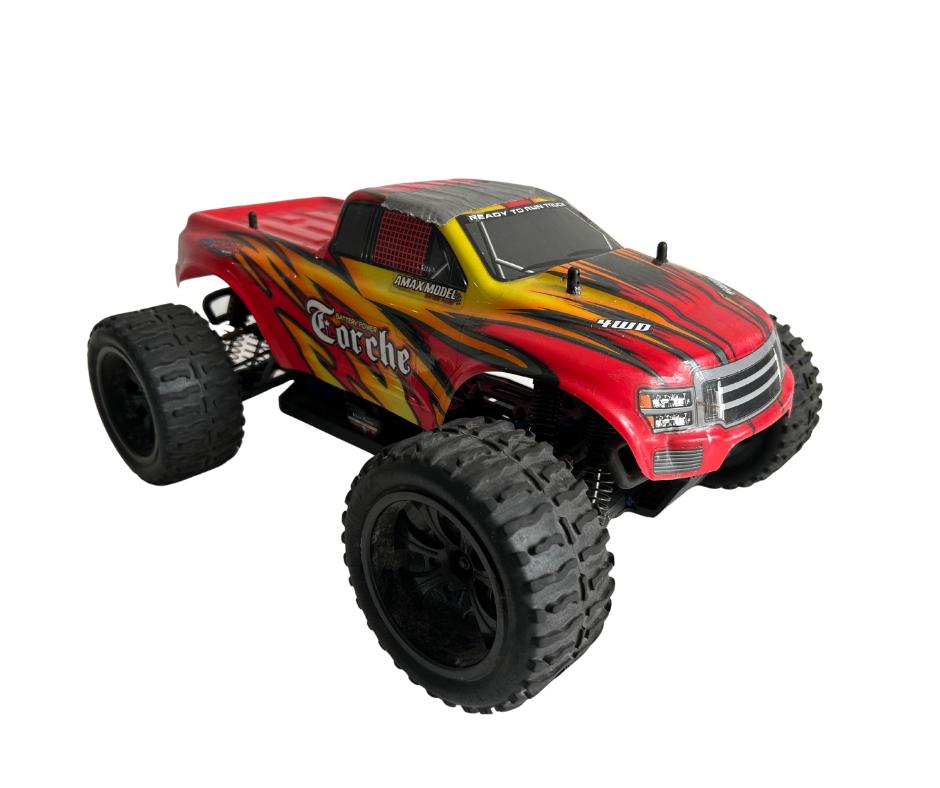Himoto Torche 2,4ghz Amax model 4WD 1/10 rc auto, Elektro, Gebruikt, Auto offroad, Ophalen of Verzenden