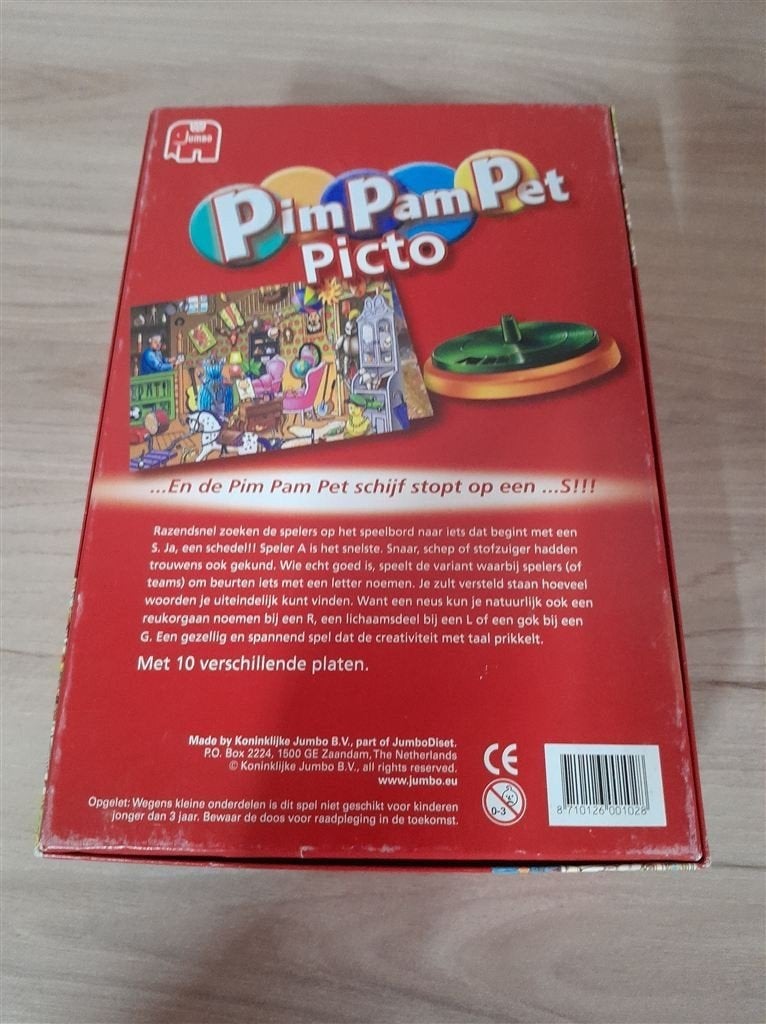 Pim pam pet picto - s4587, Verzenden, Zo goed als nieuw