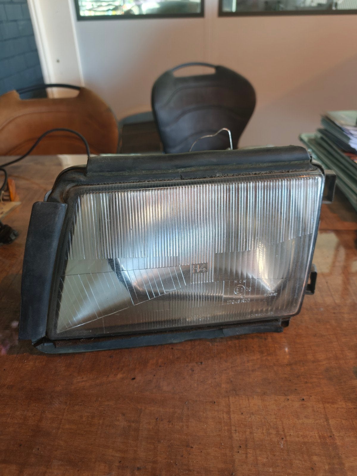 Mercedes C126 SEC koplamp Bosch Links, Auto-onderdelen, Ophalen of Verzenden, Gebruikt, Mercedes-Benz