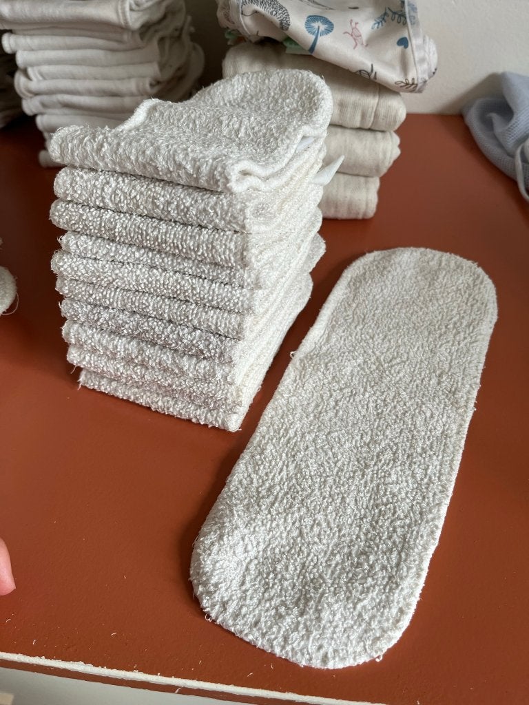 Wasbare luier boosters, Ophalen of Verzenden, Gebruikt, Overige typen, Overige merken