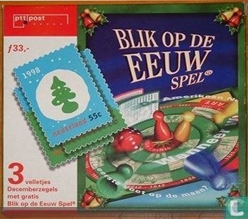 Blik op de eeuw spel, Hobby en Vrije tijd, Gezelschapsspellen | Bordspellen, Ophalen of Verzenden, Een of twee spelers, Reisspel