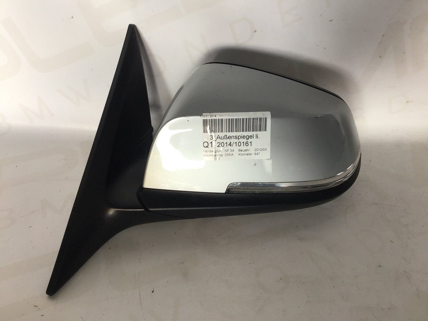 Buitenspiegel links (zilver) BMW F34 (GT) 021185, Auto-onderdelen, Spiegels, Gebruikt, -, -, Ophalen of Verzenden