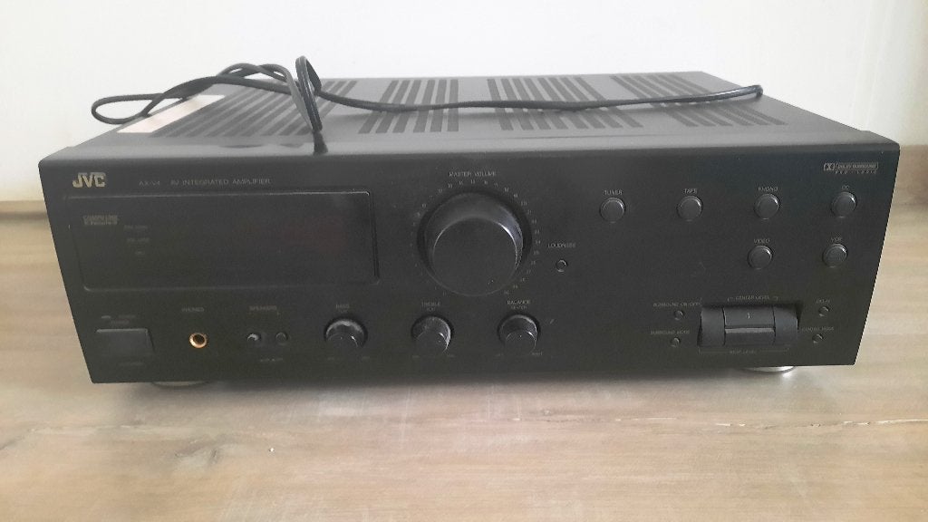 JVC AX-V4 AV integrated Amplifier / Versterker, Gebruikt, JVC, Ophalen of Verzenden, 60 tot 120 watt