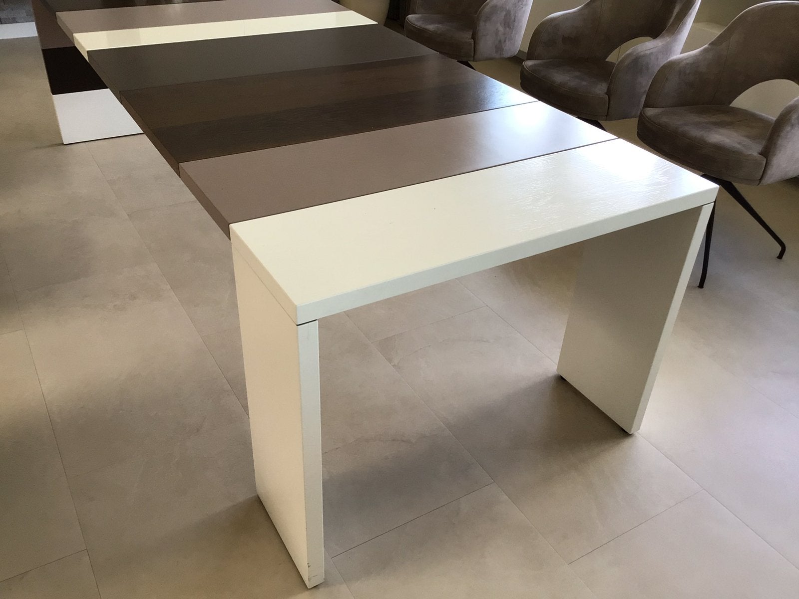 Design eetkamertafel, Ophalen, Gebruikt, 200 cm of meer, 50 tot 100 cm