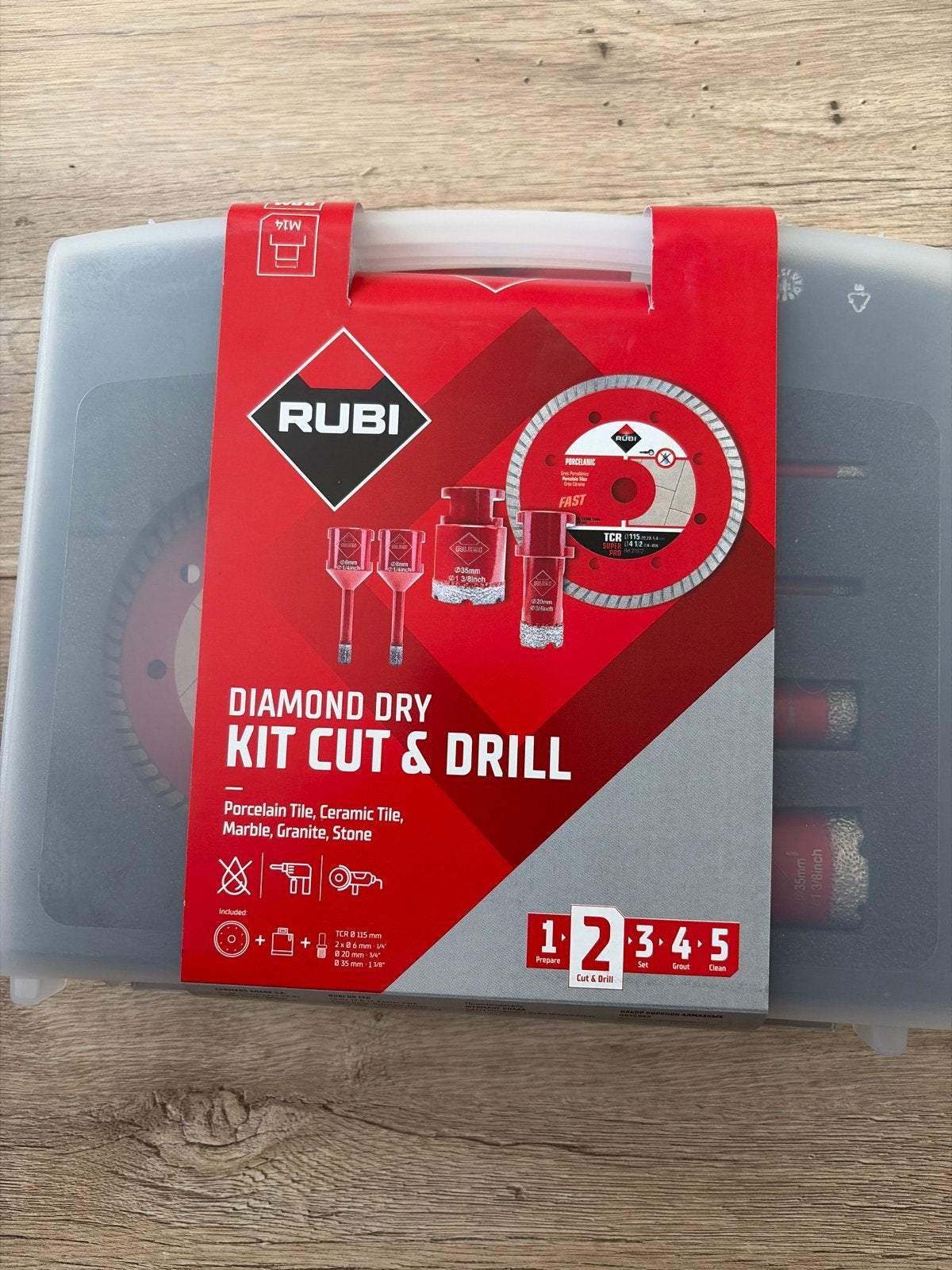 Rubi Diamond Dry Kit Cut & Drill - Nieuw, Ophalen of Verzenden, Nieuw, Overige typen