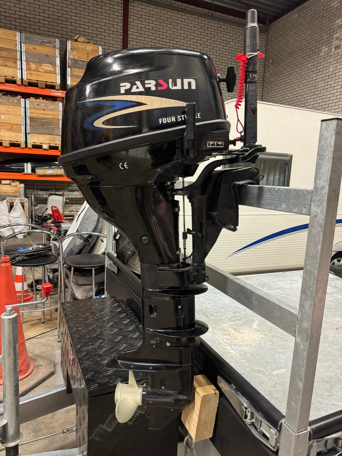 Parsun 9.8 PK Buitenboordmotor - Zo goed als nieuw, Ophalen, Zo goed als nieuw, Met afstandsbediening, 5 tot 10 pk