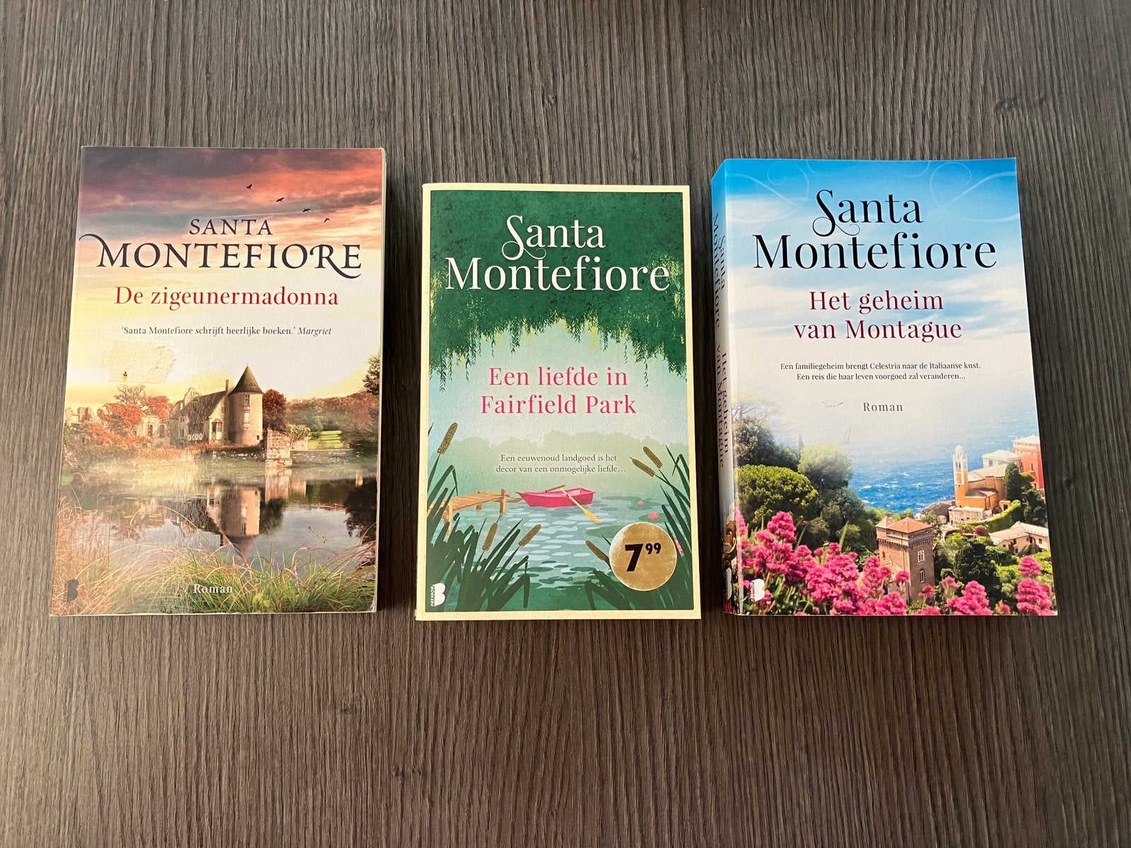 3X Santa Montefiore - verschillende verhalen - de Boekerij, Ophalen of Verzenden, Gelezen, Europa overig