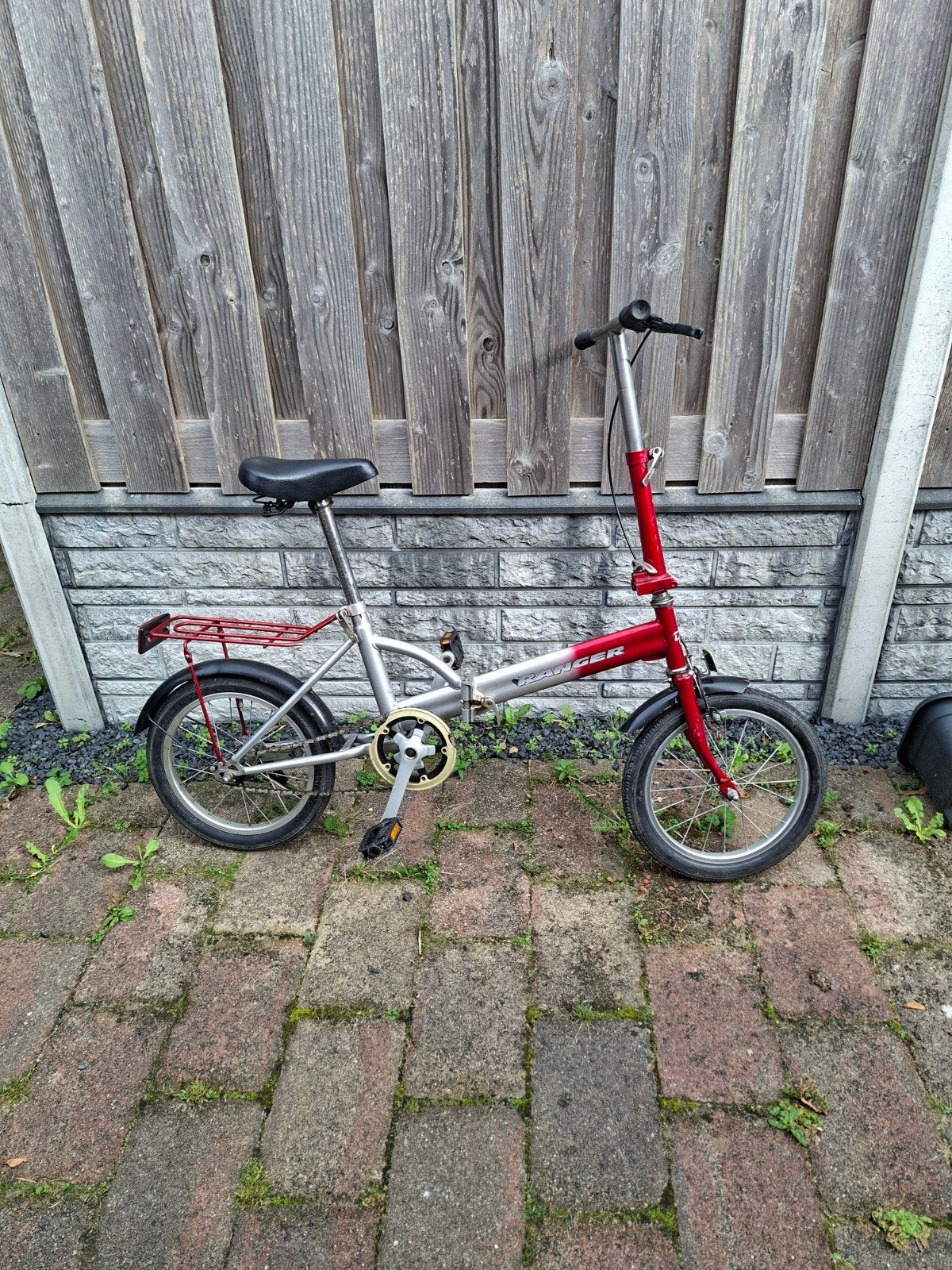 Ranger Opvouwbare fiets - Ideaal voor woon-werkverkeer, Fietsen en Brommers, Overige merken, Gebruikt, Velgrem, 16 tot 18 inch