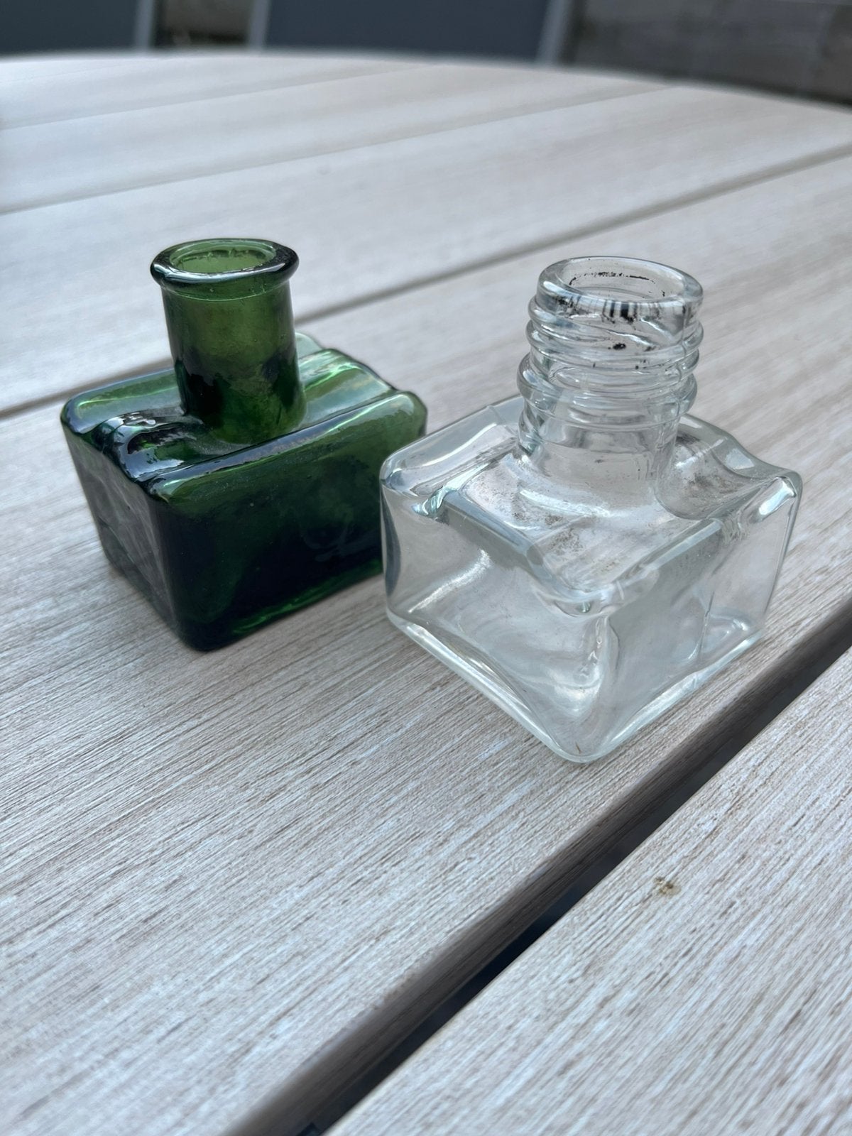 Twee inktpotjes, Ophalen of Verzenden
