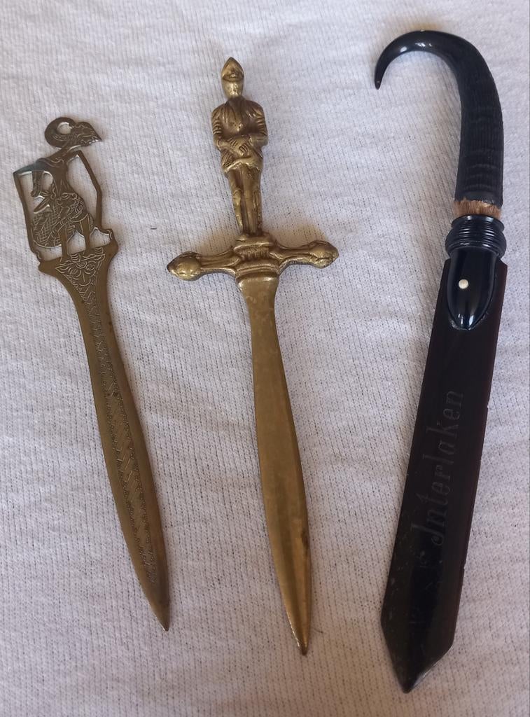 Oude brieven openers., Ophalen of Verzenden