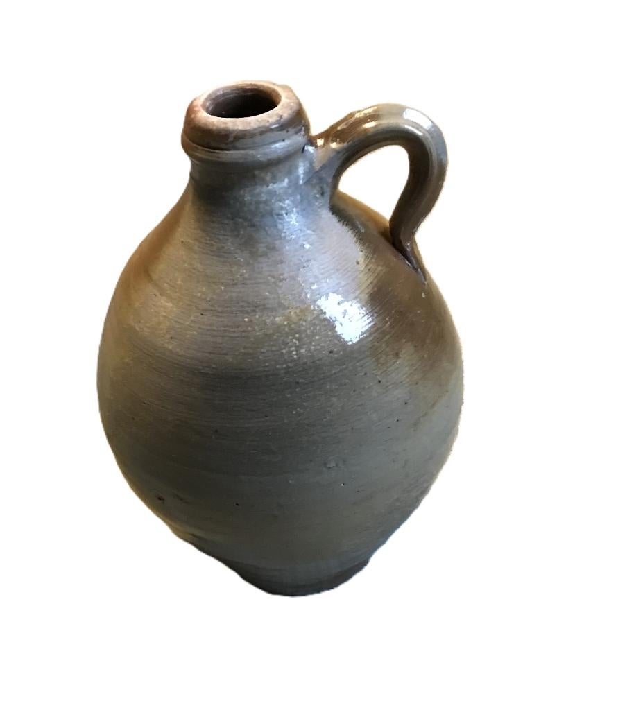 Grote gave steengoed kruik bodemvondst ca. 1800, Antiek en Kunst, Verzenden