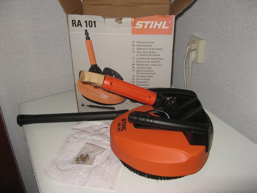 stihl RA 101 terasreiniger helemaal nieuw en honda gx motor, Ophalen, Nieuw, Overige soorten, Stihl
