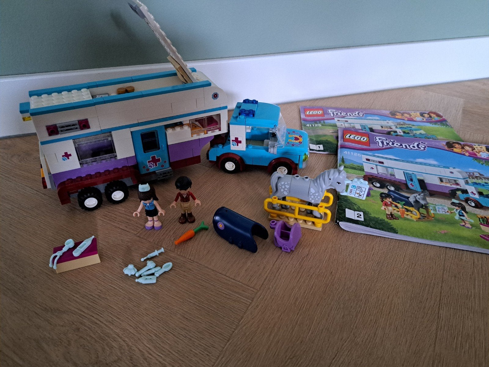 Lego Friends Paardendokter Trailer, Ophalen of Verzenden, Gebruikt, Lego