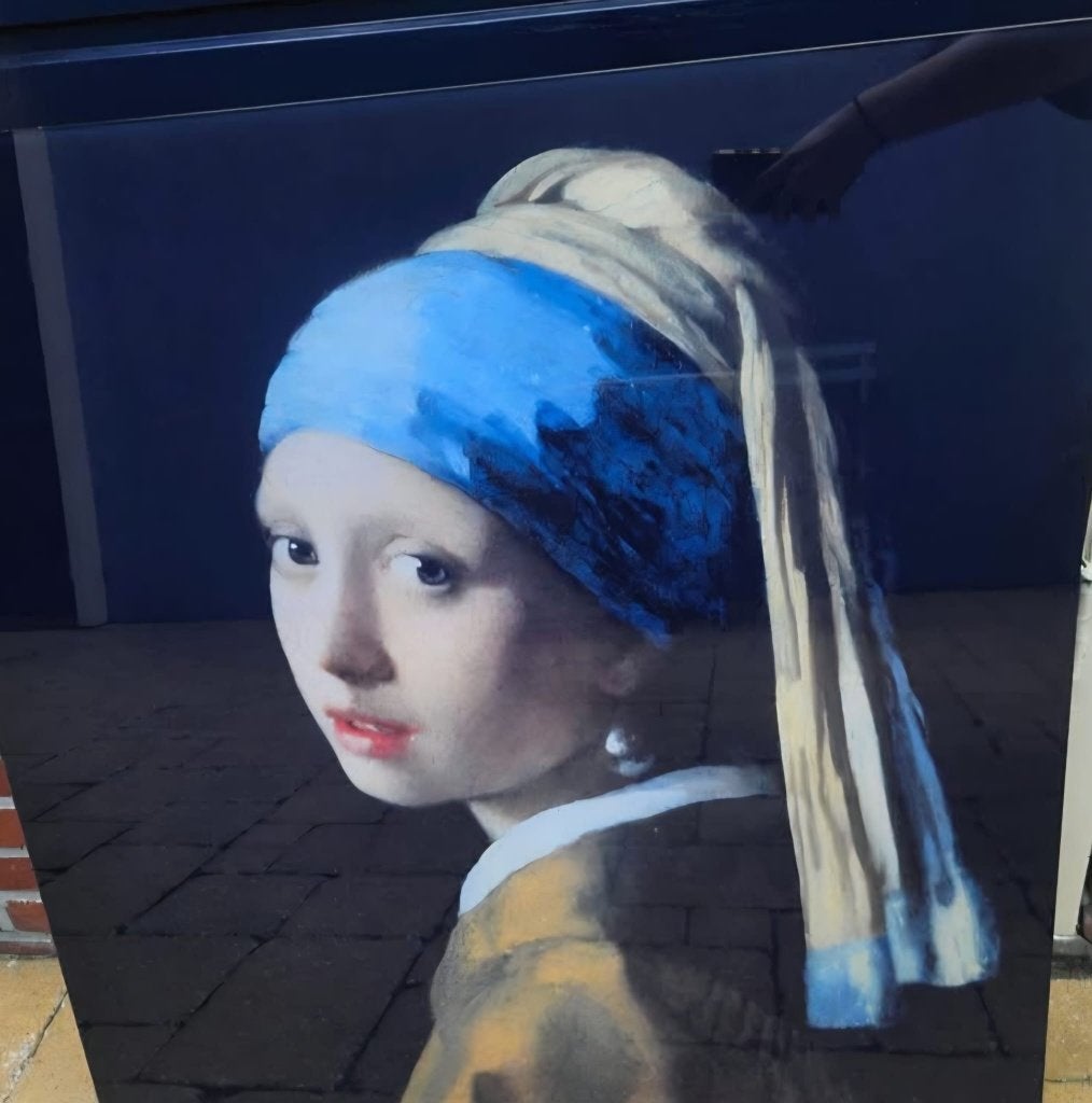 Meisje met de parel, Ophalen, Decoratieobject, Zo goed als nieuw, 80 cm