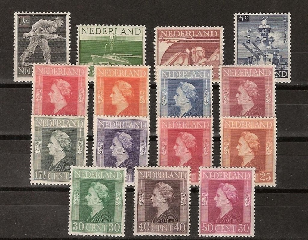 Nederland 1944 - nvph 428-442 Bevrijding  - ABl, Postzegels en Munten, Postzegels | Nederland, Ophalen of Verzenden, Na 1940, Postfris