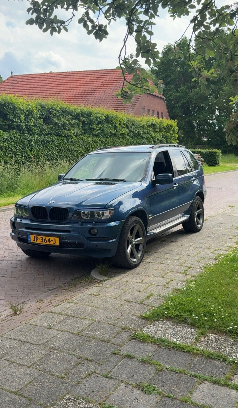 Bmw x5 V8, Ophalen