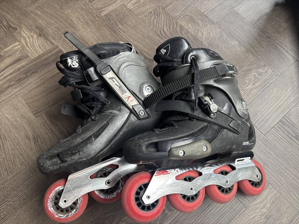 SEBA FR2 inline skates – maat 42, Ophalen of Verzenden, Gebruikt, Heren, Inline skates 4 wielen
