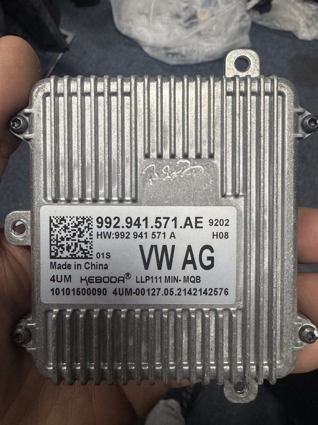 VW GOLF Seat LED BALLAST MODULE 992941571AE, Gebruikt, -, -, Ophalen of Verzenden