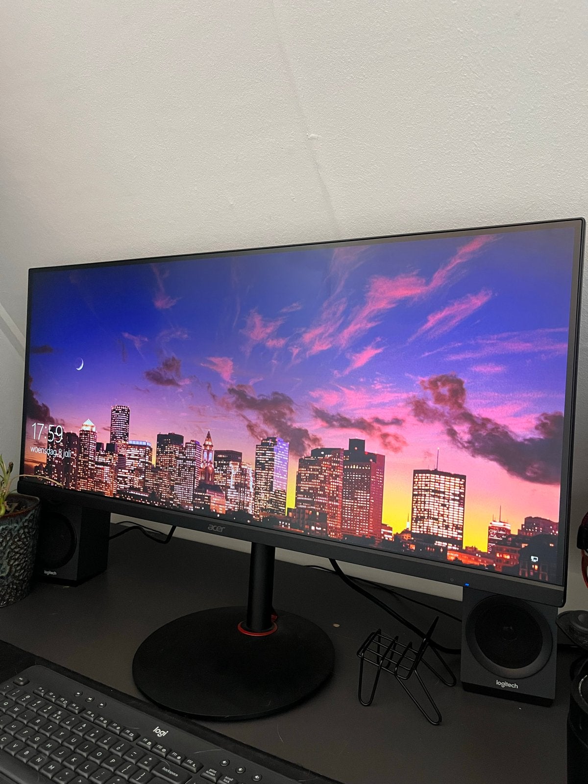 Acer XV340CKP Ultrawide Gaming Monitor, IPS, 101 t/m 150 Hz, Zo goed als nieuw, 1 tot 2 ms