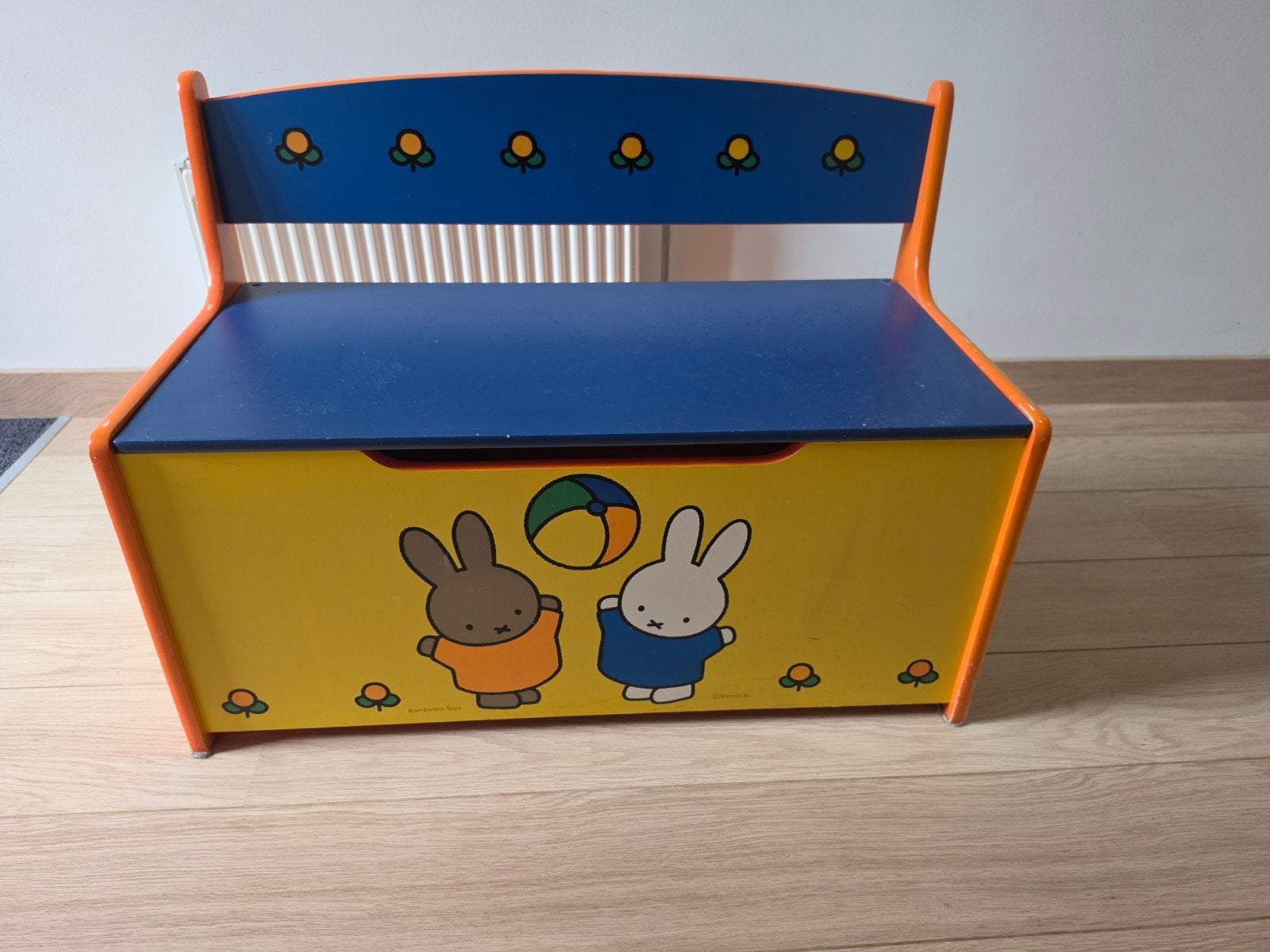 Miffy kinderbankje met opbergruimte, Ophalen, Gebruikt, Stoel