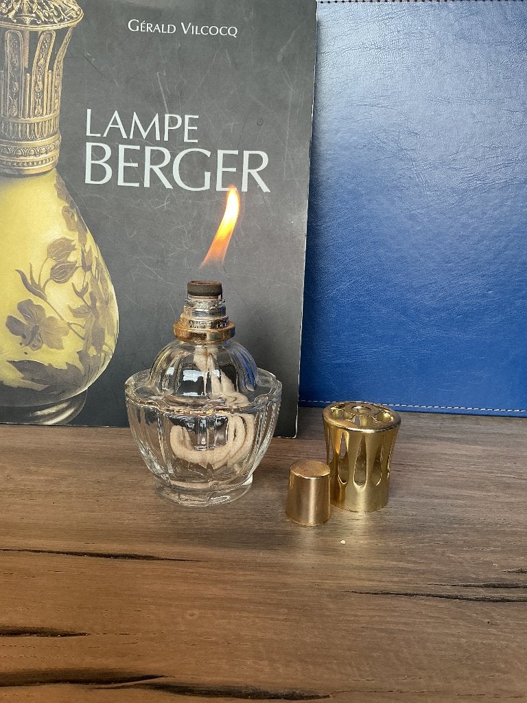 Lampe Berger, Huis en Inrichting, Woonaccessoires | Kandelaars en Kaarsen, Ophalen of Verzenden, Gebruikt, Glas, Geurverspreider