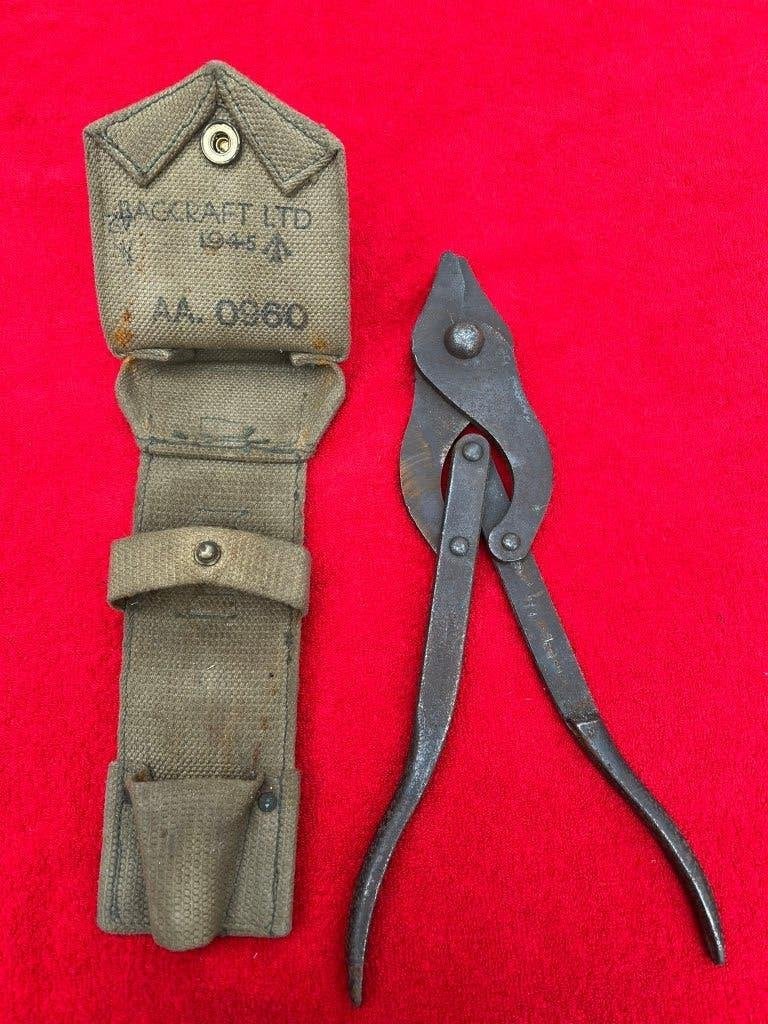 Mooie wire cutter british/can. Ww2 met foudraal - draadtang, Verzamelen, Verzenden, Engeland