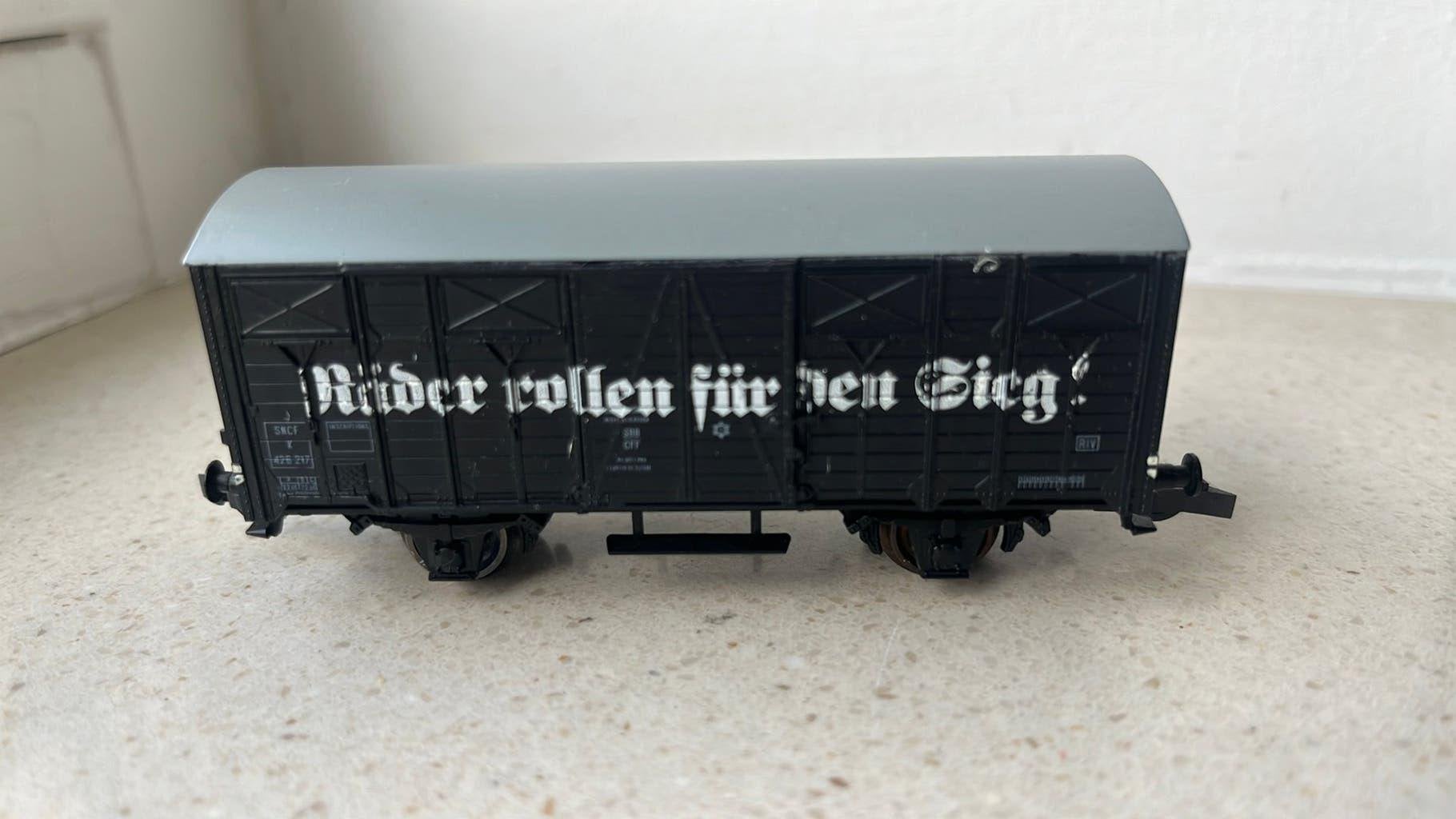 U.D Bilger ho Duitse propagandawagen .zie omschrijving, Hobby en Vrije tijd, Gelijkstroom, Wagon, Zo goed als nieuw, Piko