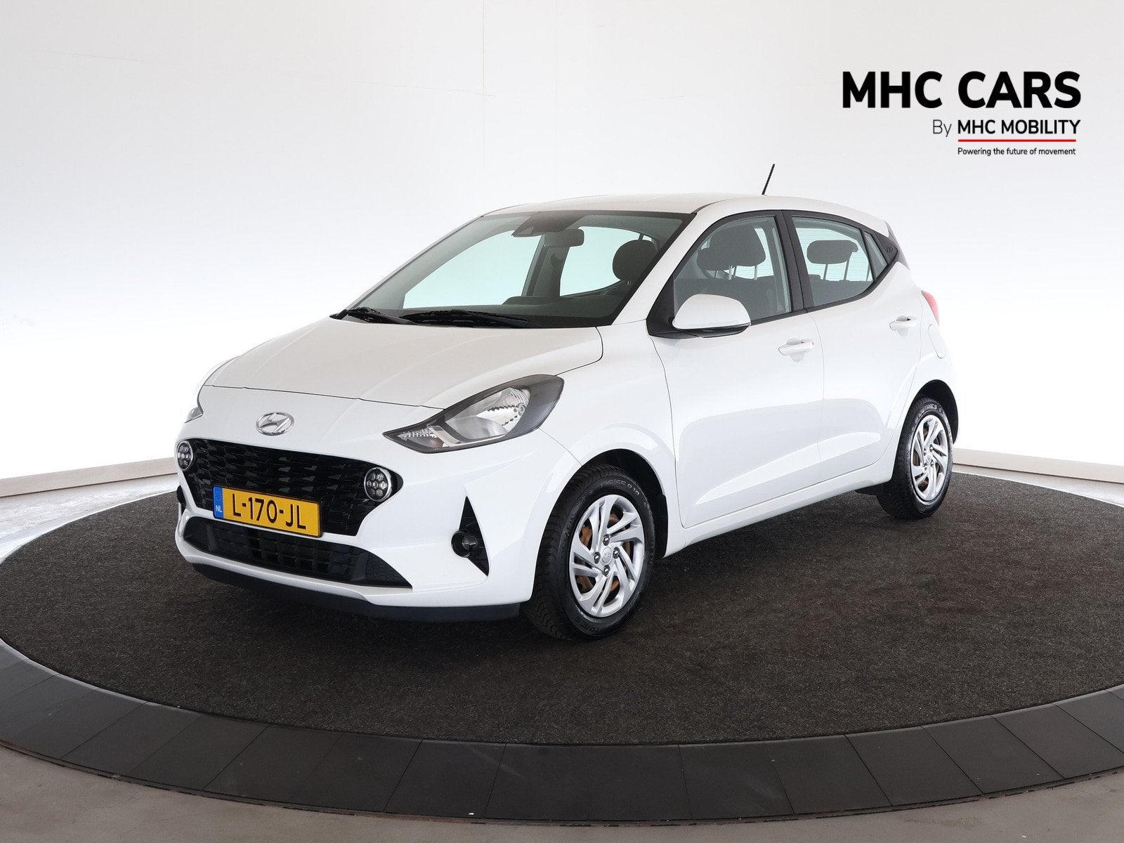 Hyundai i10 1.0 Comfort (bj 2021), Auto's, Stof, Gebruikt, 899 kg, Wit