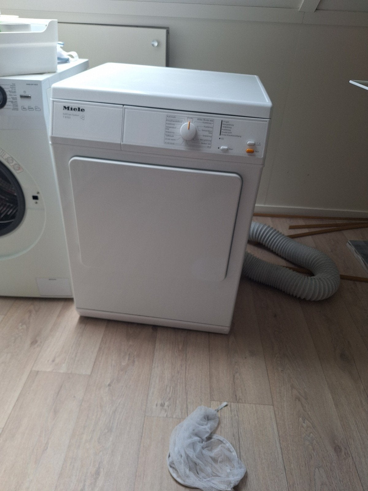 Miele T8703 SoftCare System Luchtafvoer Wasdroger, Witgoed en Apparatuur, Wasdrogers, Ophalen, 6 tot 8 kg, Gebruikt, Luchtafvoer