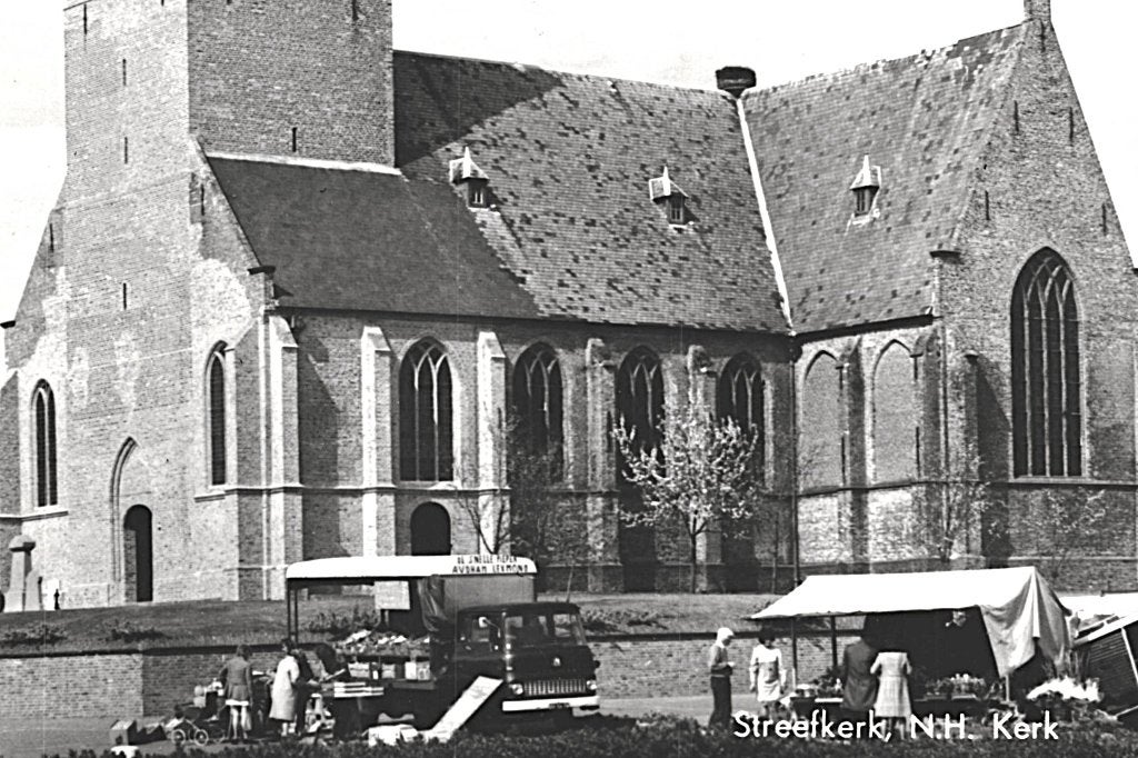 988309 Streefkerk ZH Nette oude kaart Onbeschreven, Verzamelen, Ophalen of Verzenden, 1960 tot 1980, Ongelopen, Zuid-Holland
