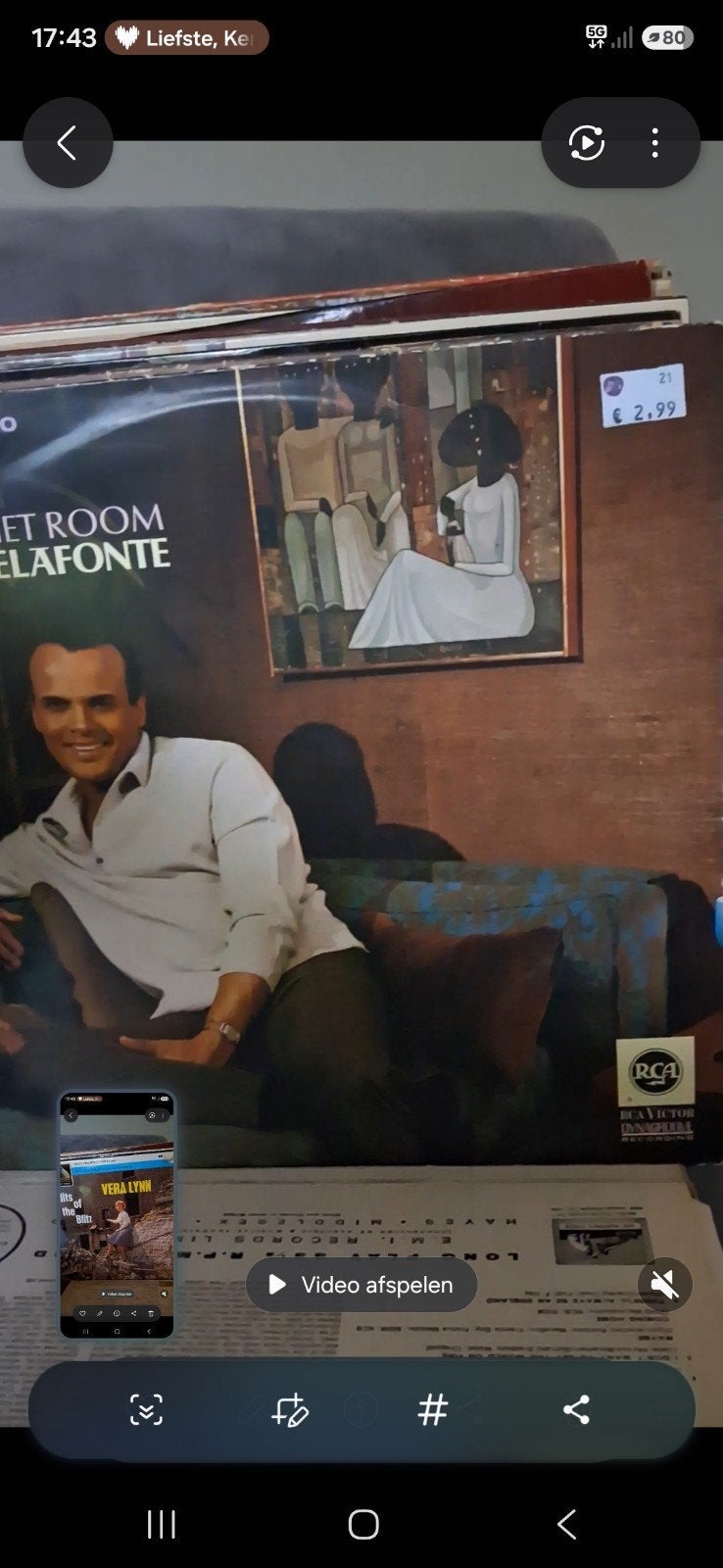 Diverse LP's: Pop, Folk, Rock - Harry Belafonte, Ray Charles, Ophalen of Verzenden, Gebruikt, Pop, LP